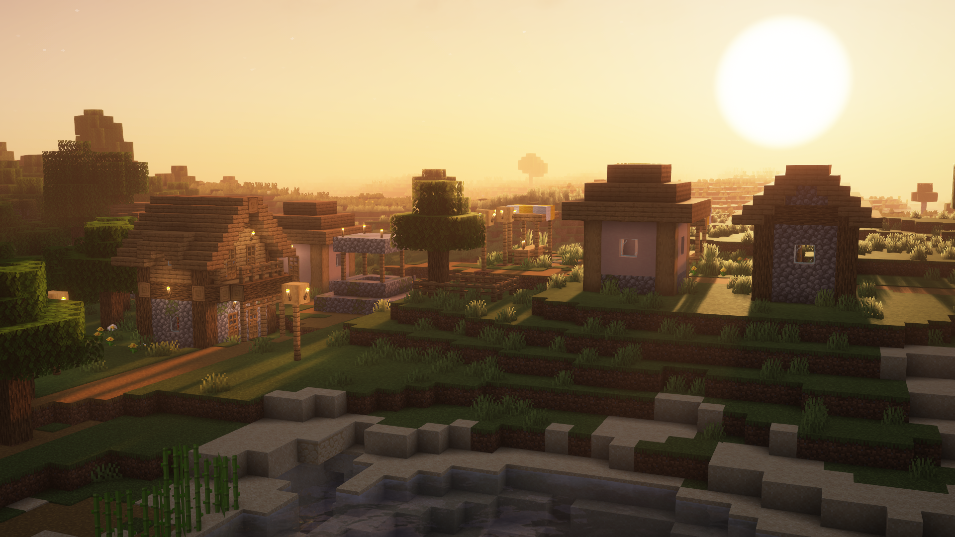 Picture taken with shaders in NeuroCraft server.
